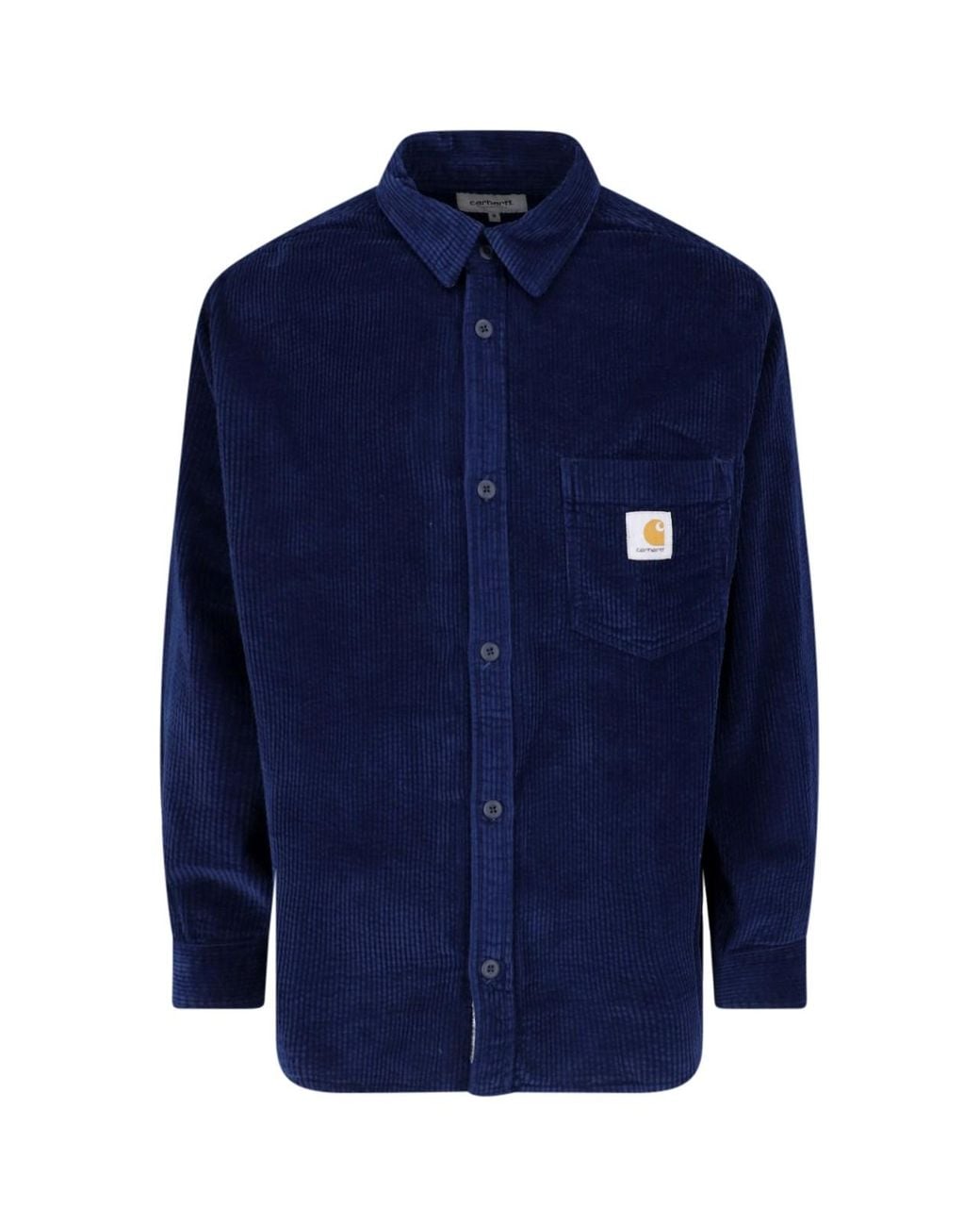 Carhartt Blue Shirt "Loyde" for men