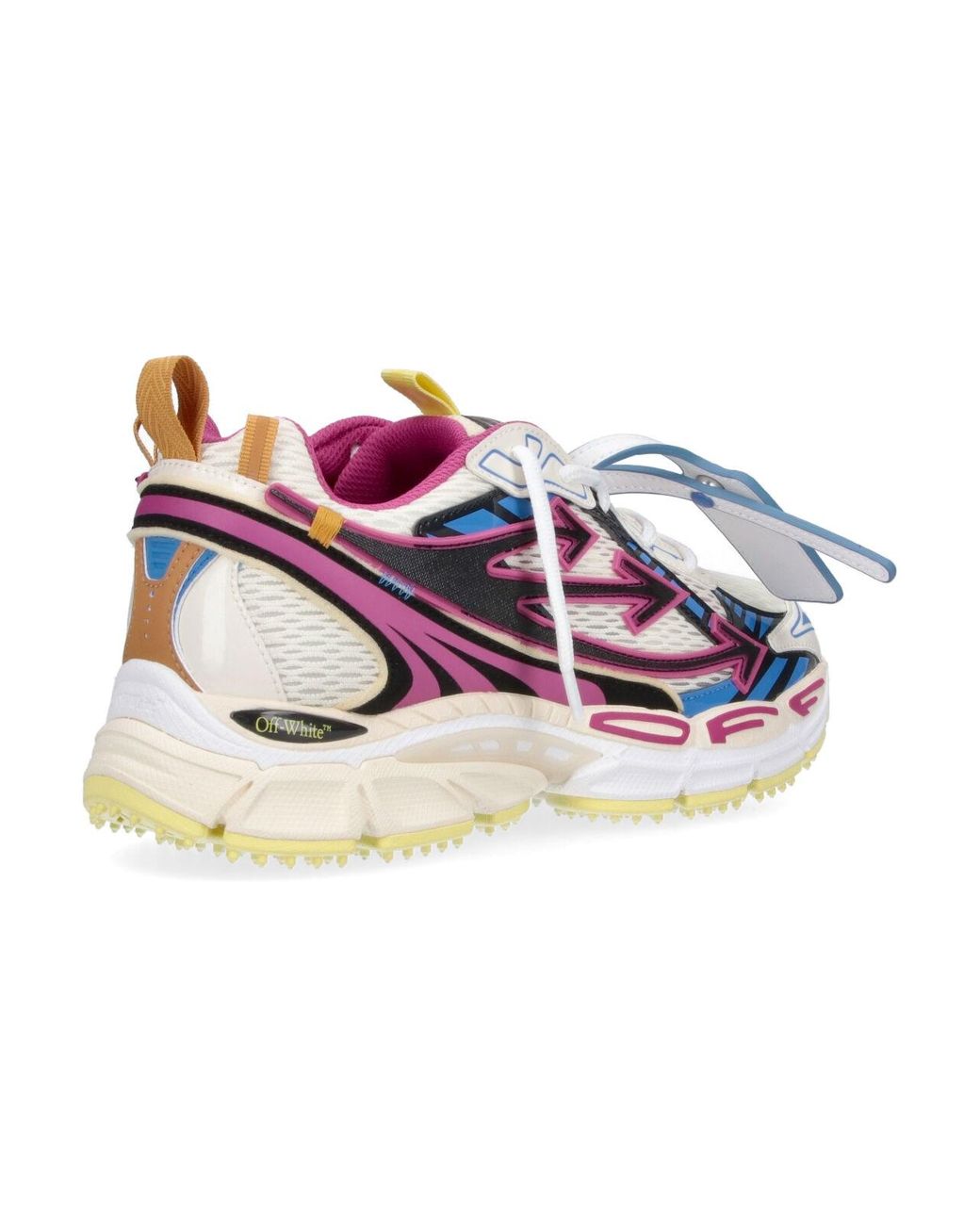 Off-White c/o Virgil Abloh Pink Dynamic Graphic Accents Sneakers