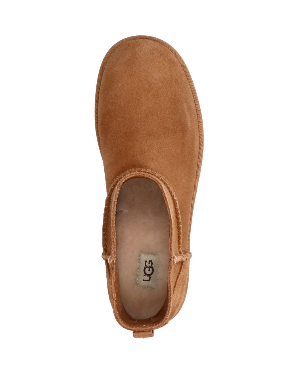 Ugg Brown Classic Leather Mini Boot