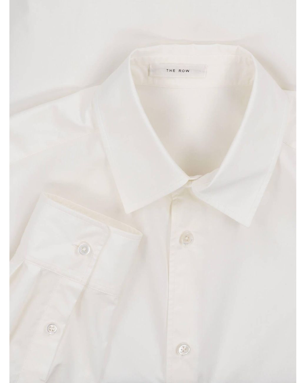 The Row White Shirt “Victor” for men