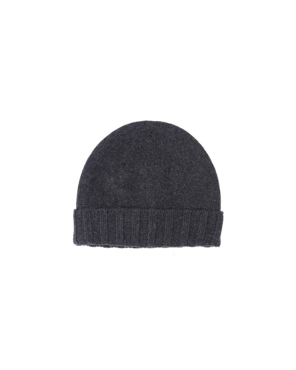 Drumohr Blue Knit Beanie for men