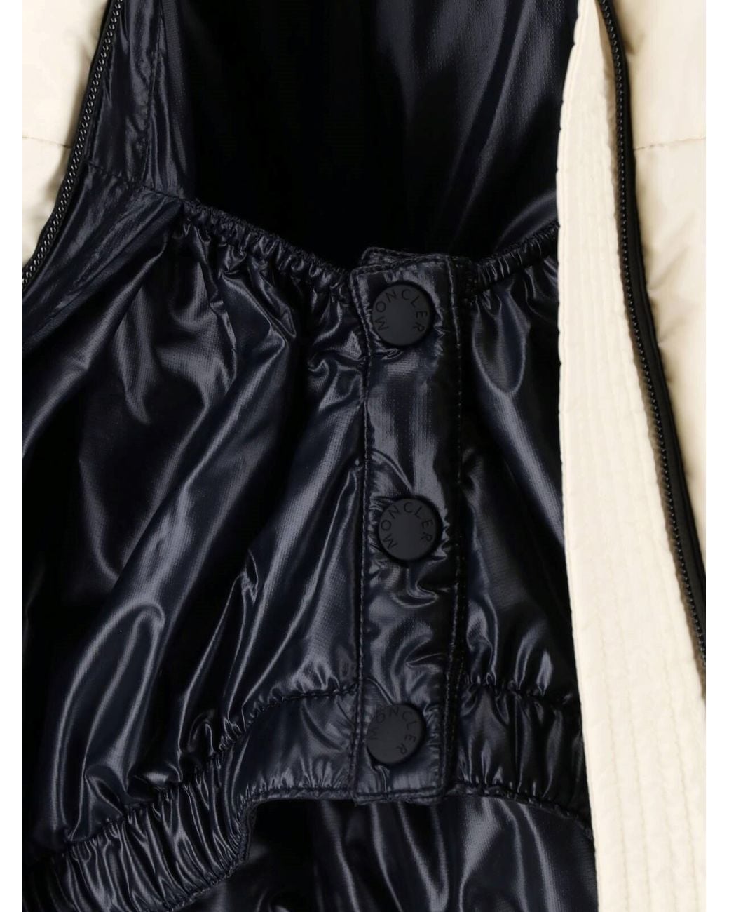 Moncler Natural Padded Ski Jacket "Bouquetin"