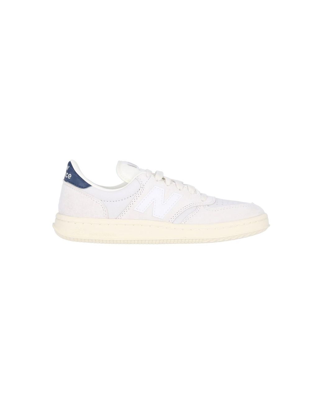 New Balance White Sneakers Suede