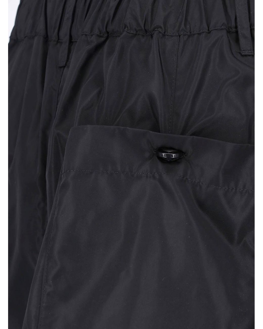 Aspesi Blue A-Line Midi Skirt