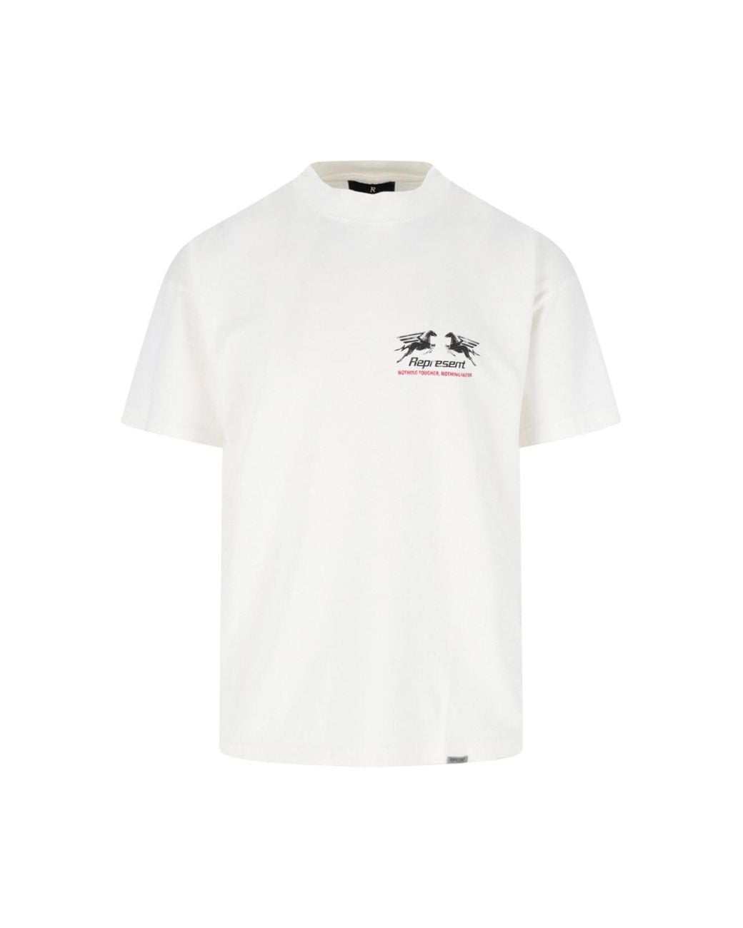 Represent White T-Shirts And Polos Cotton for men