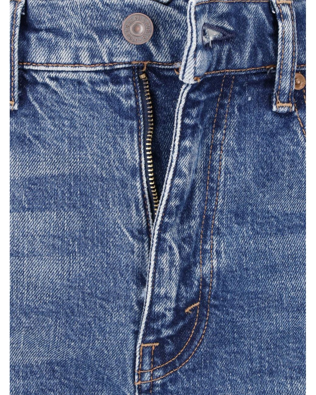 Polo Ralph Lauren Blue High-Rise Flare Jeans