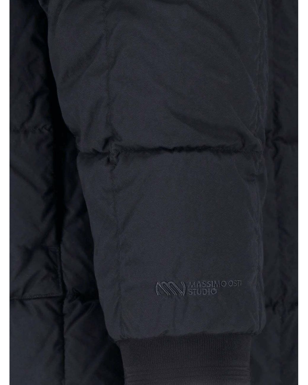Massimo Osti Studio Blue Padded Jacket for men