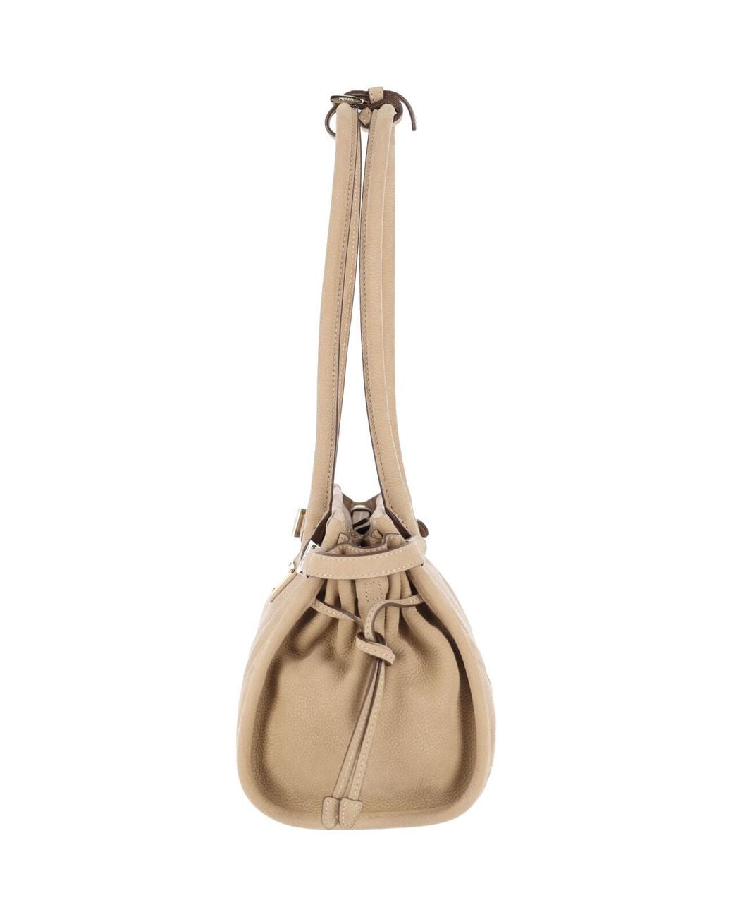 Prada White Medium Handbag "Bonnie"