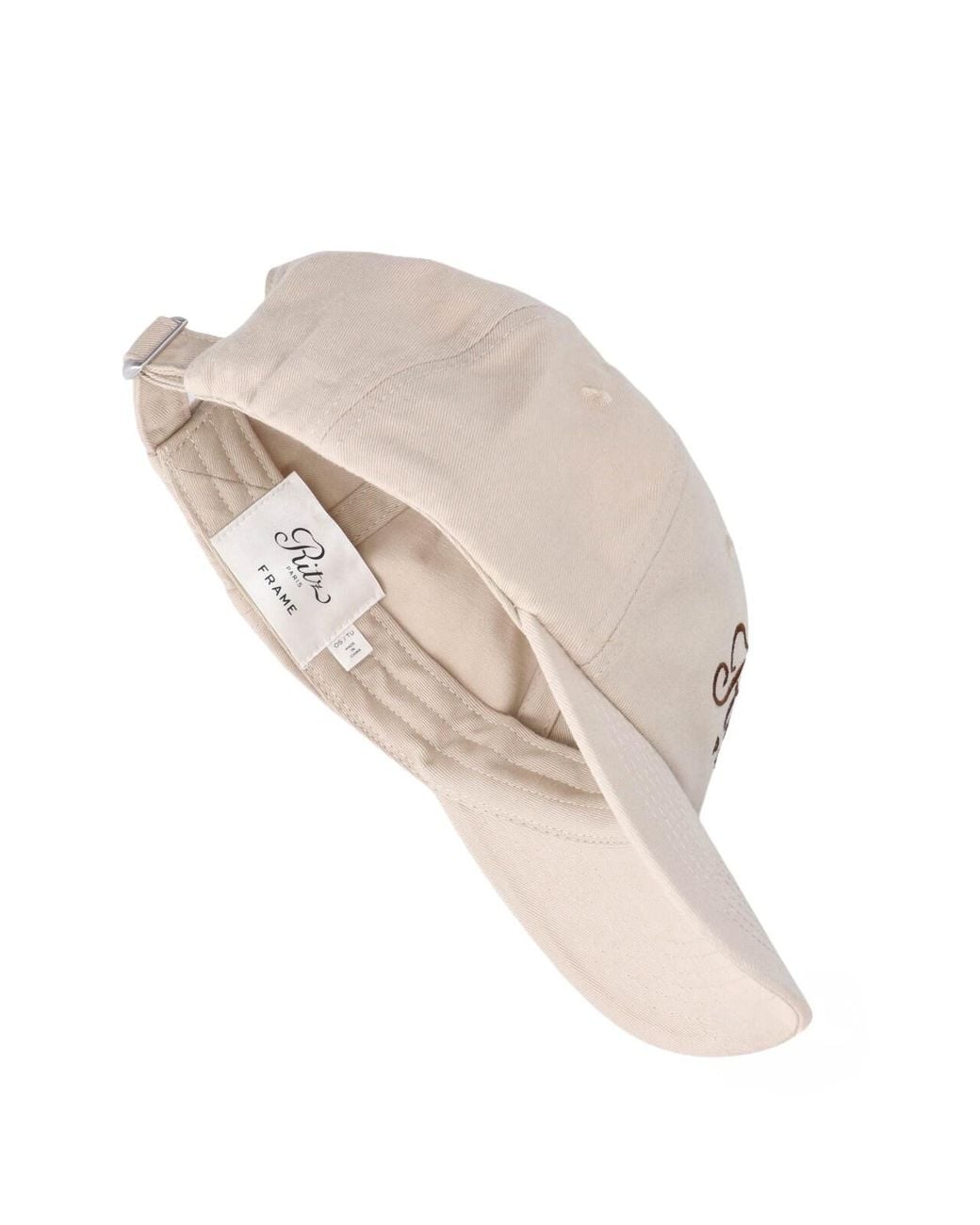FRAME Pink X Ritz Baseball Cap Logo