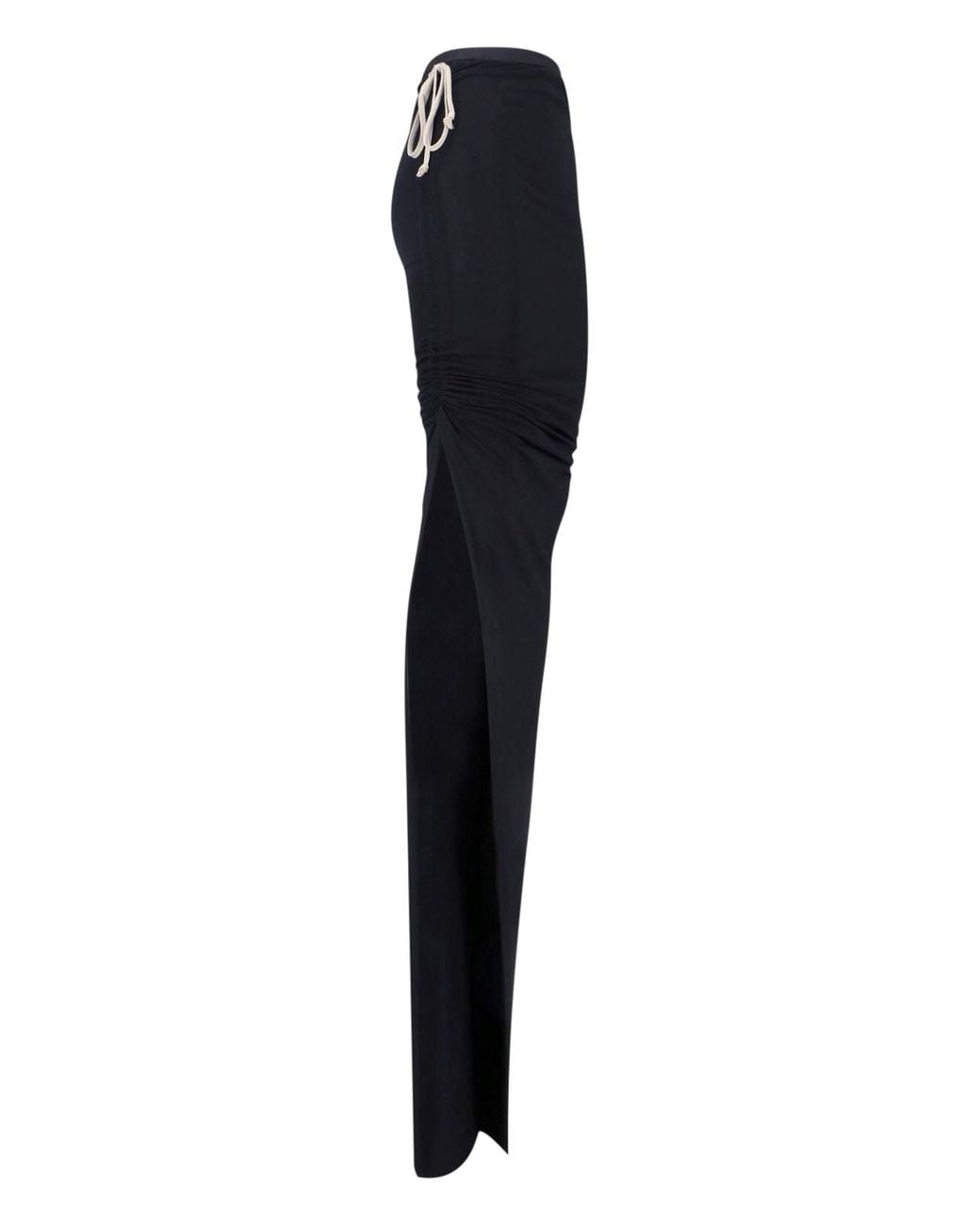 Rick Owens Blue Maxi Skirt "Edfu"