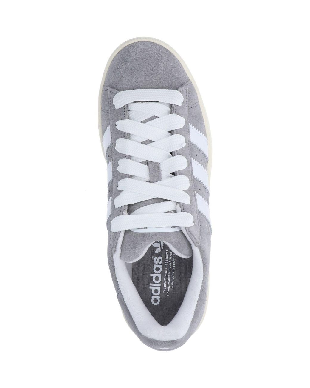 Adidas White Sneakers Pelle Scamosciata for men