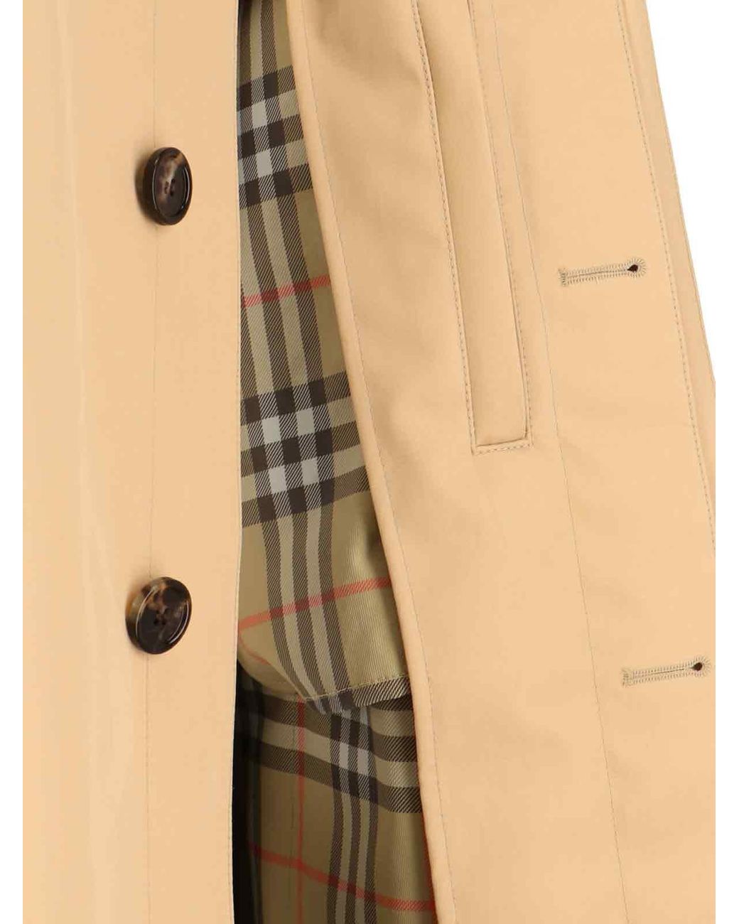 Burberry Natural York Coat for men