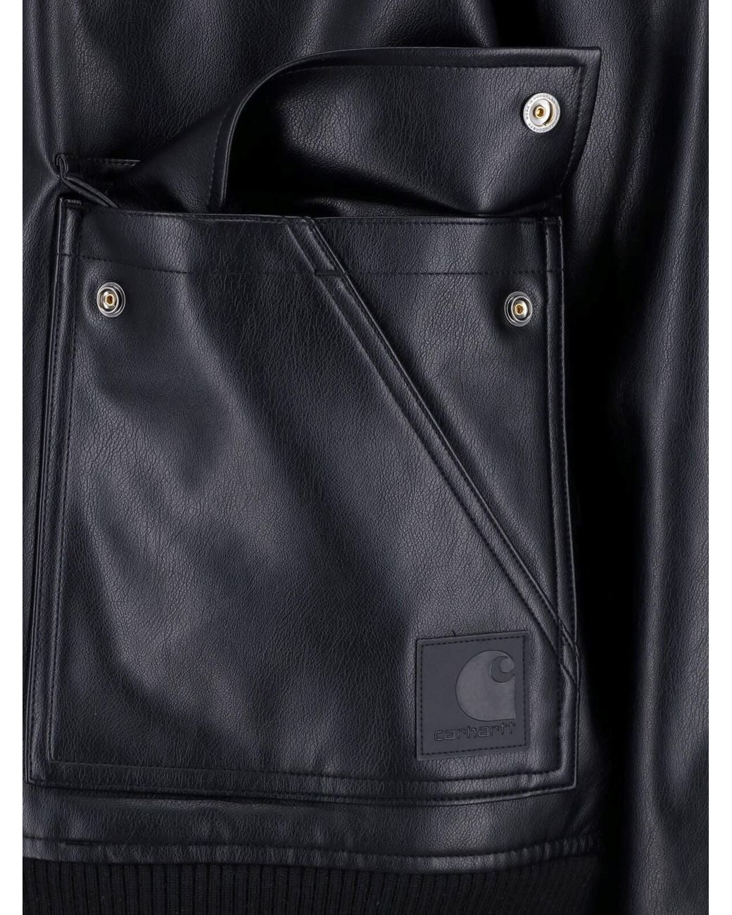 Carhartt Black Zip Jacket "Arizona" for men