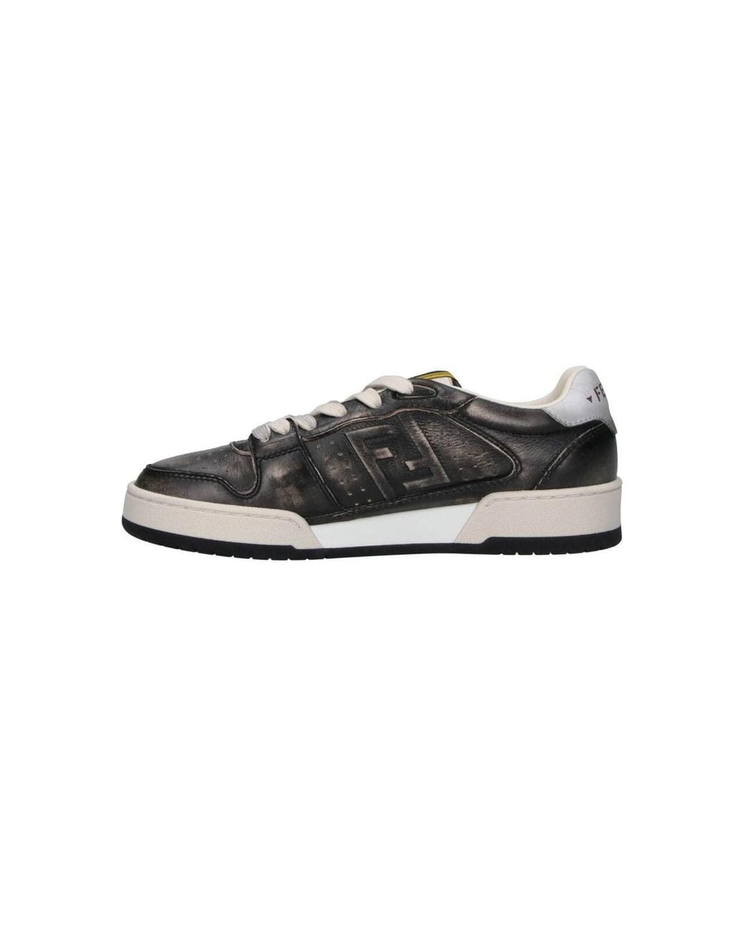 Fendi Black Low-Top Sneakers “Match”