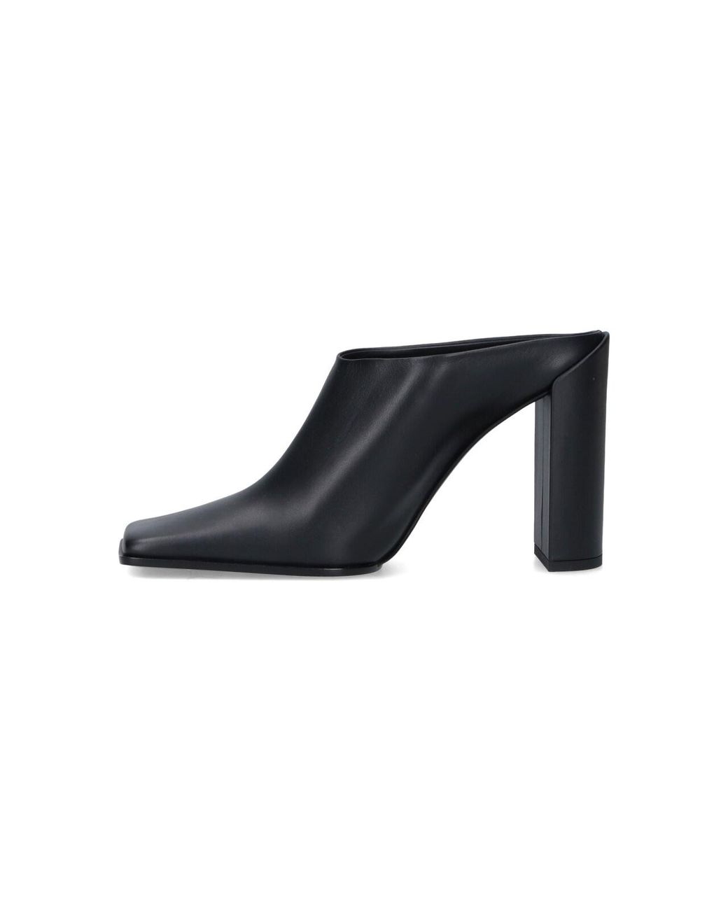 Alaïa Black Mules "Square"