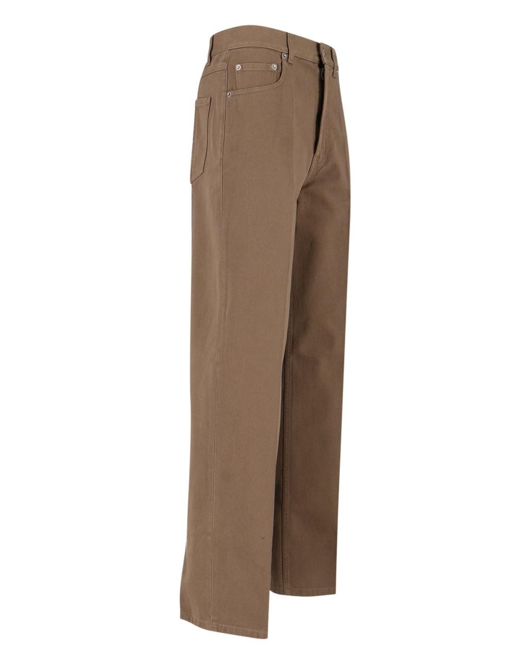 Phoebe Philo Brown Straight Jeans