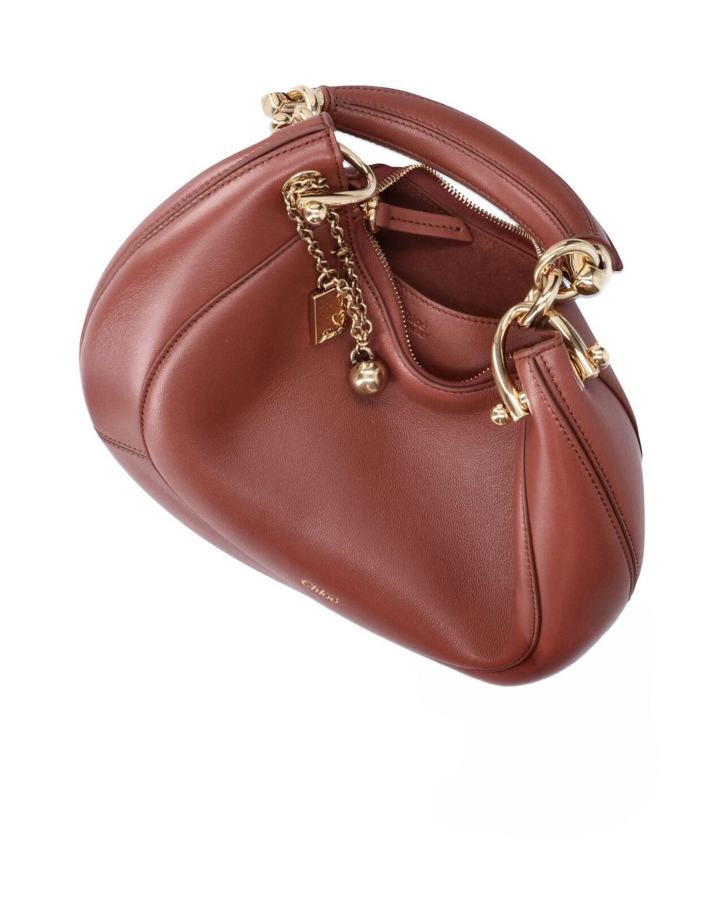 Chloé Pink Lamb Leather Shoulder Bag