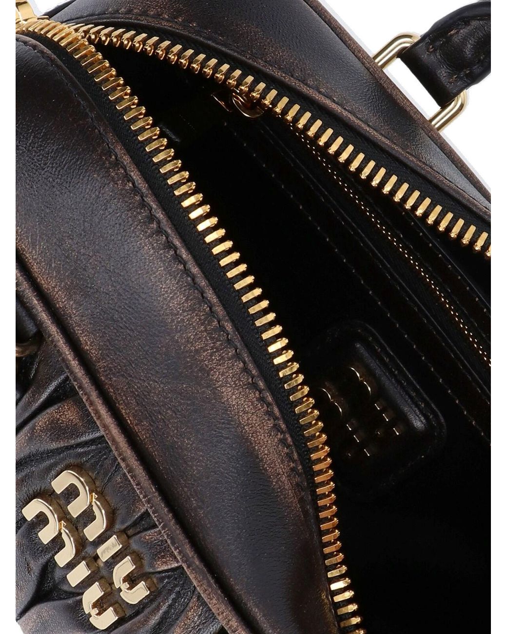 Miu Miu Black 'Arcadie' Handbag