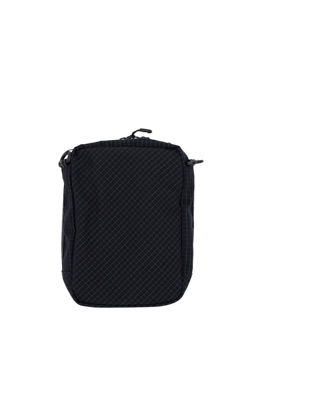 And Wander Black 'Reflective' Crossbody Pouch Bag for men