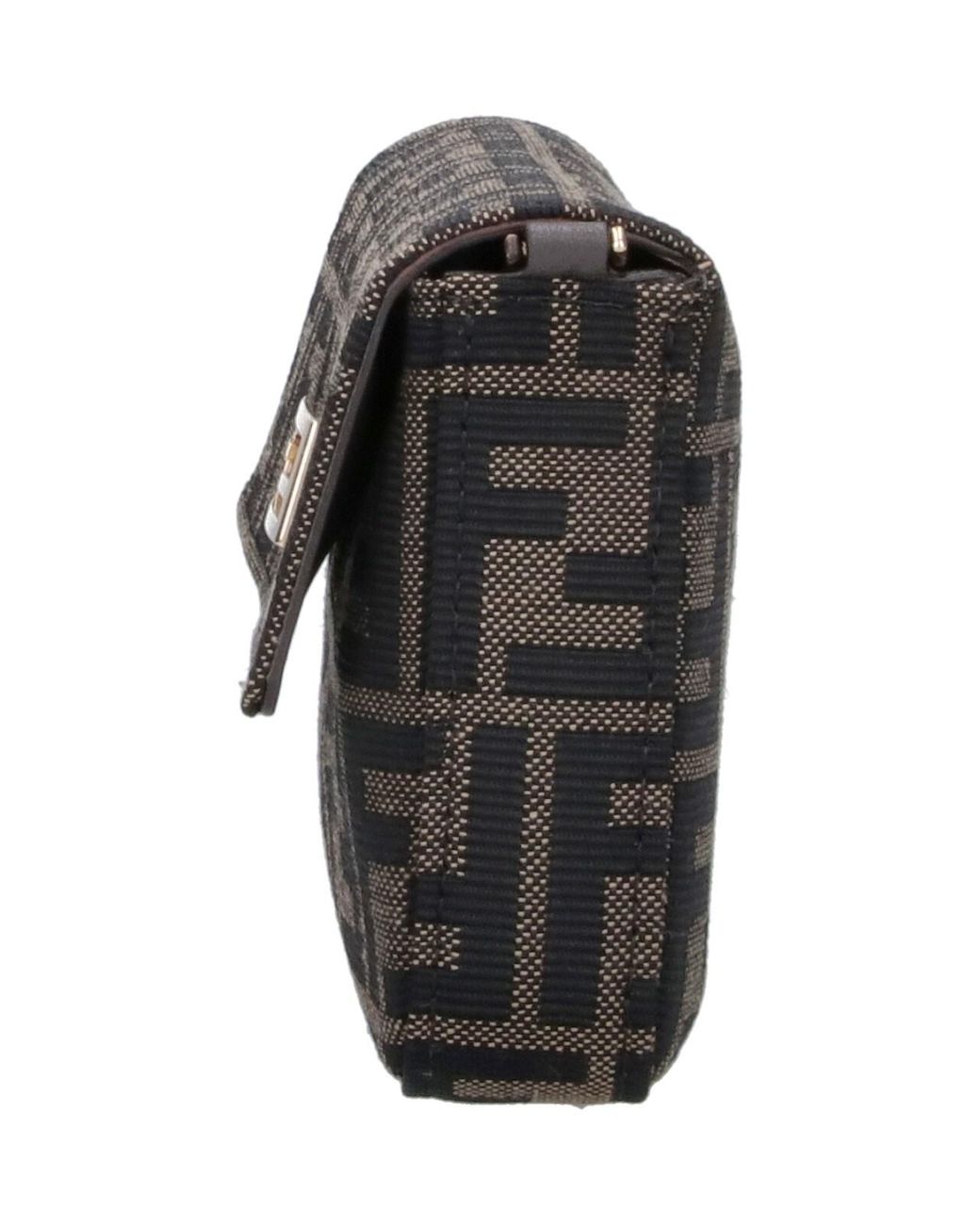 Fendi Black Chain Wallet