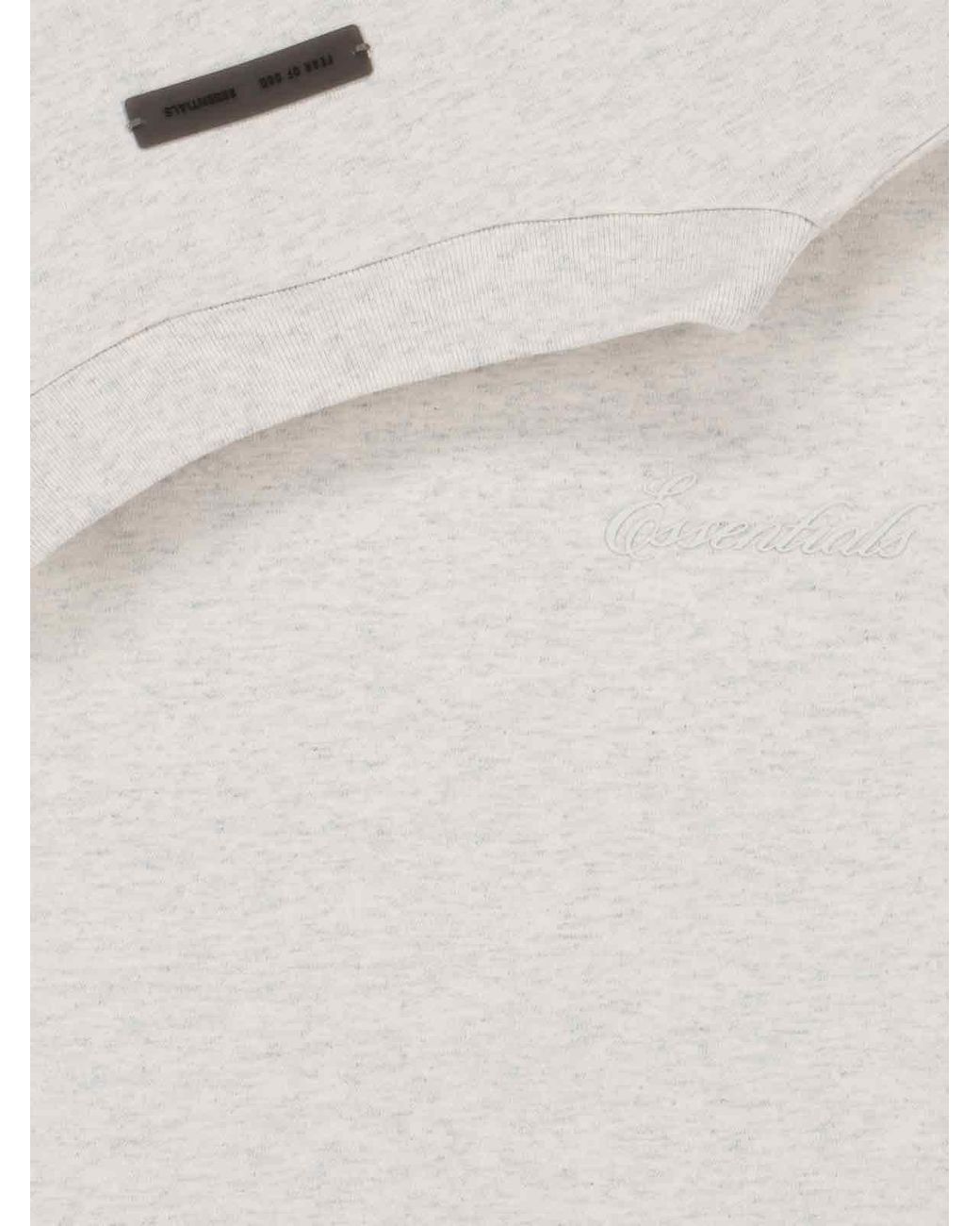 Fear Of God White Crew-Neck T-Shirt for men
