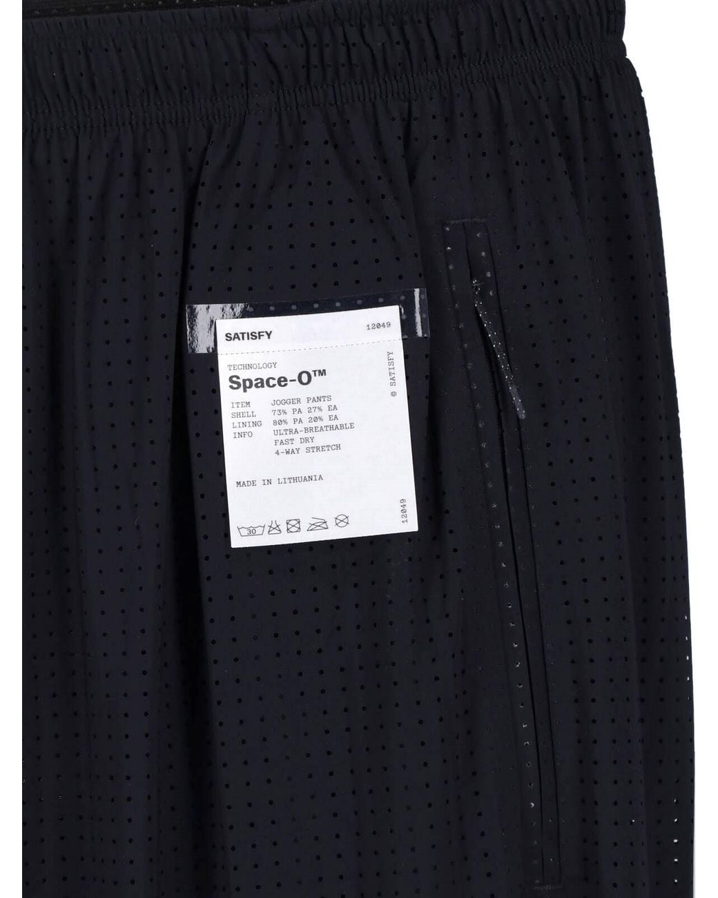Satisfy Blue Sweatpants "Space-O" for men