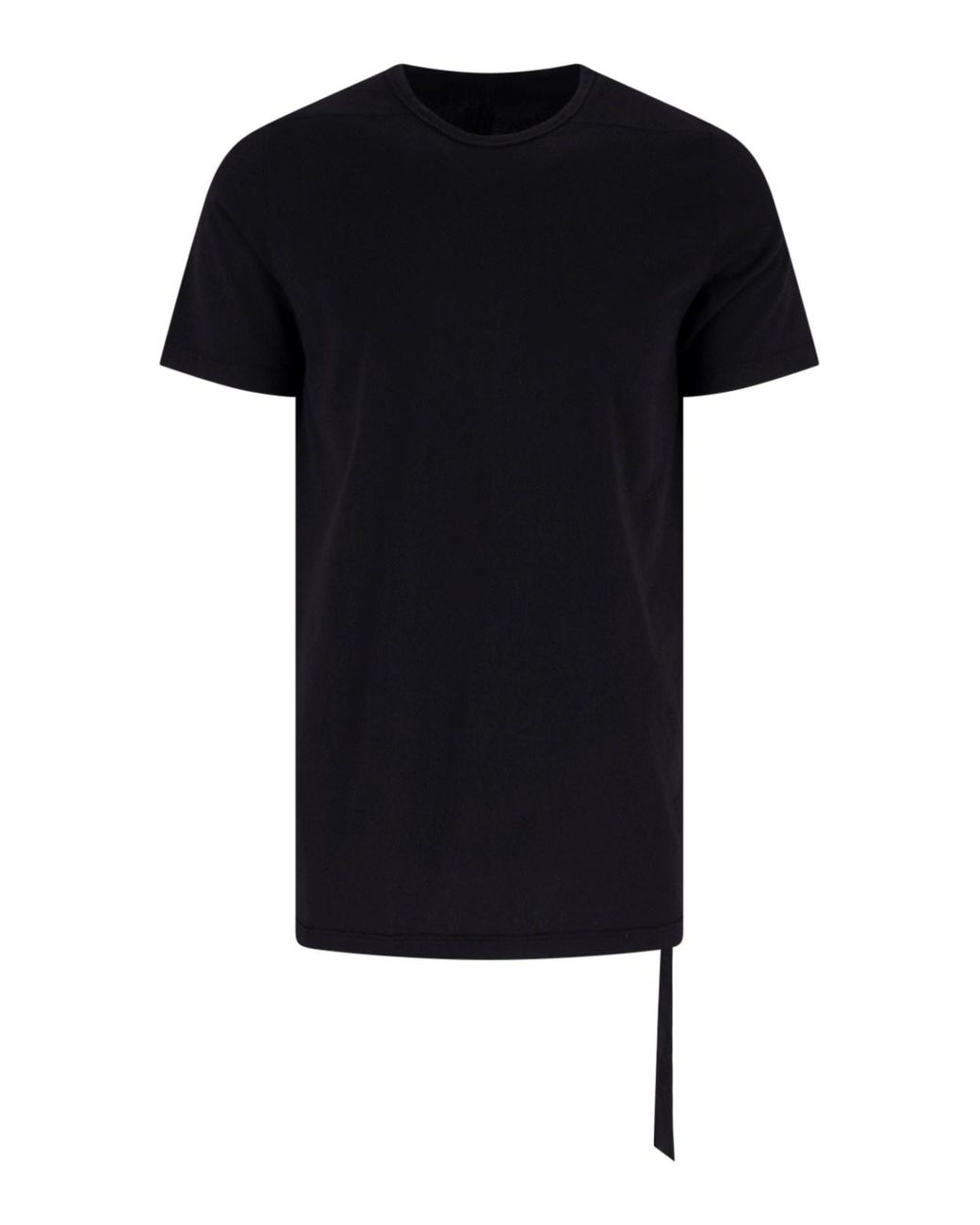 Rick Owens Black T-Shirt "Level T" for men