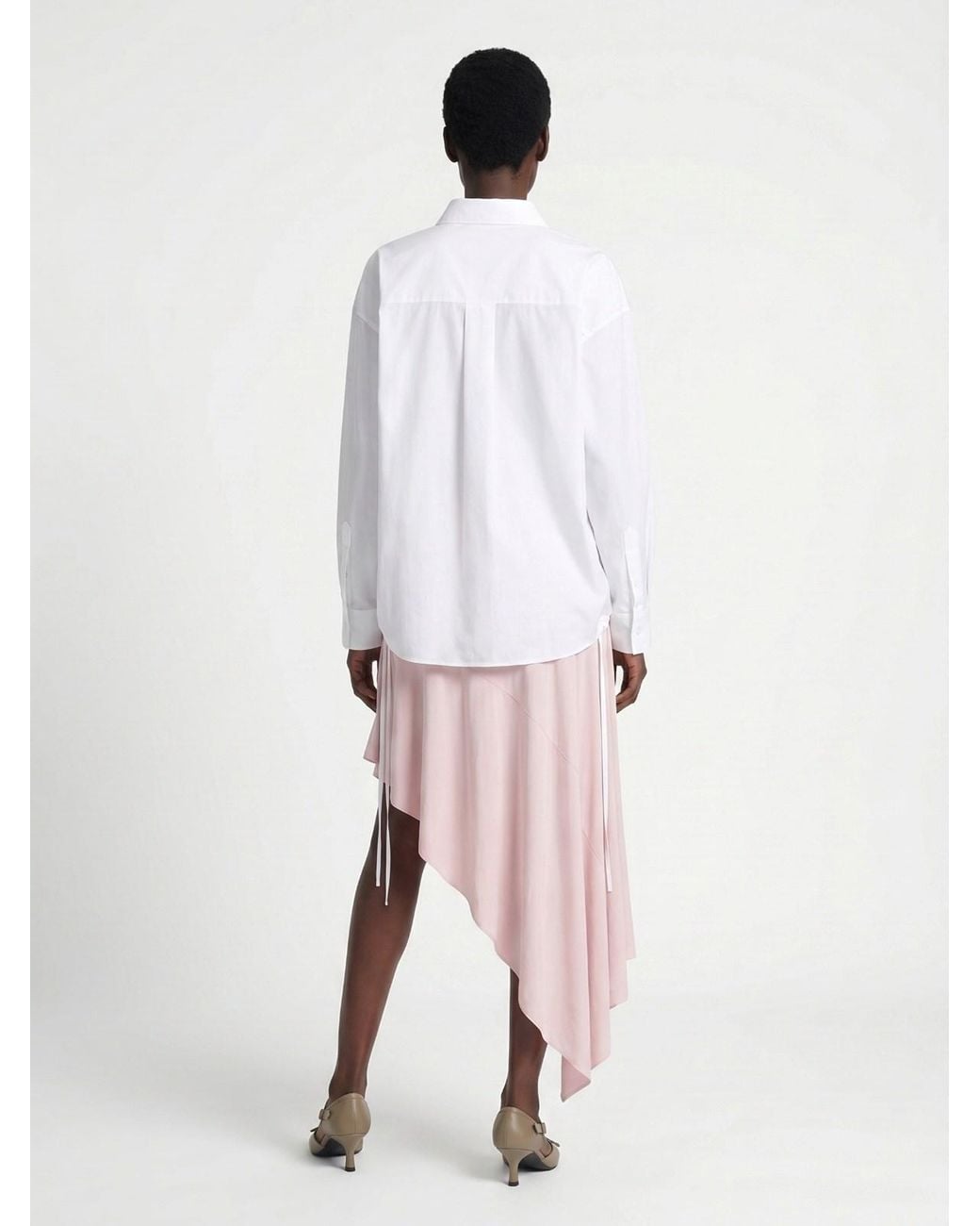 Balenciaga White Shirts Cotton