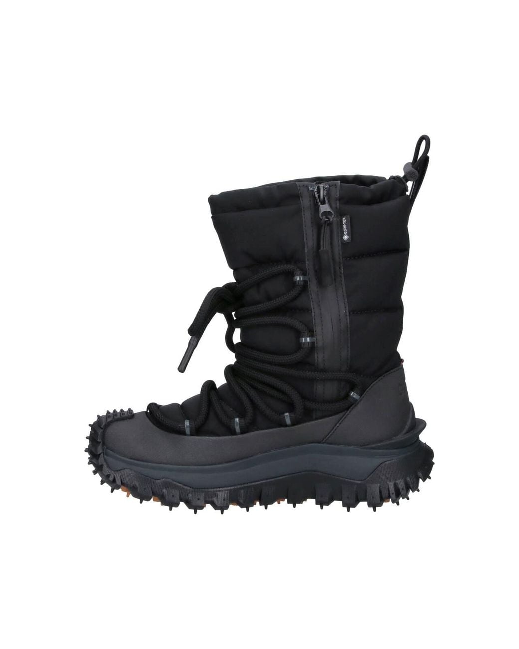 Moncler Black Lace-Up Boots "Trailgrip Gtx"