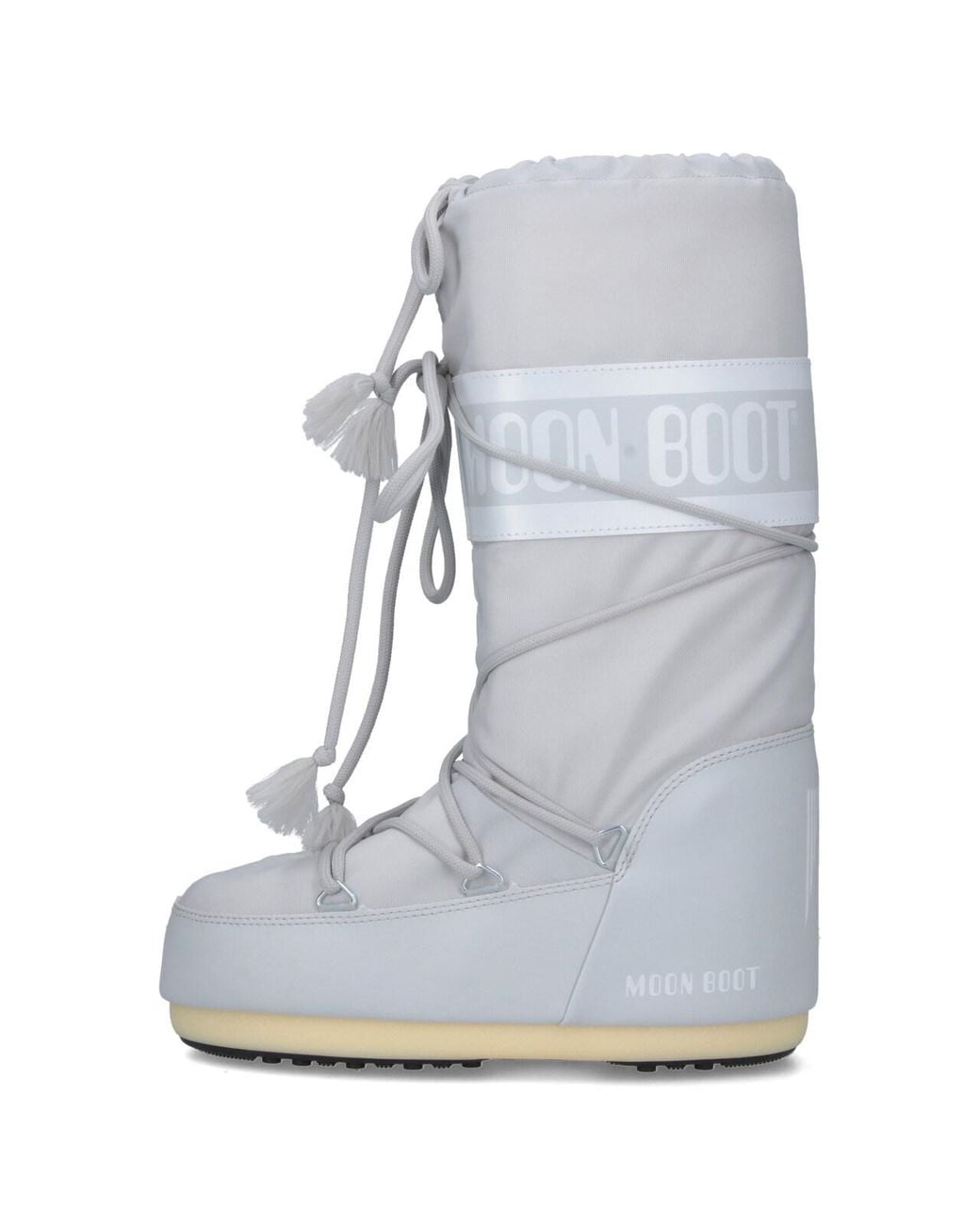 Moon Boot Blue Nylon Icon Boots