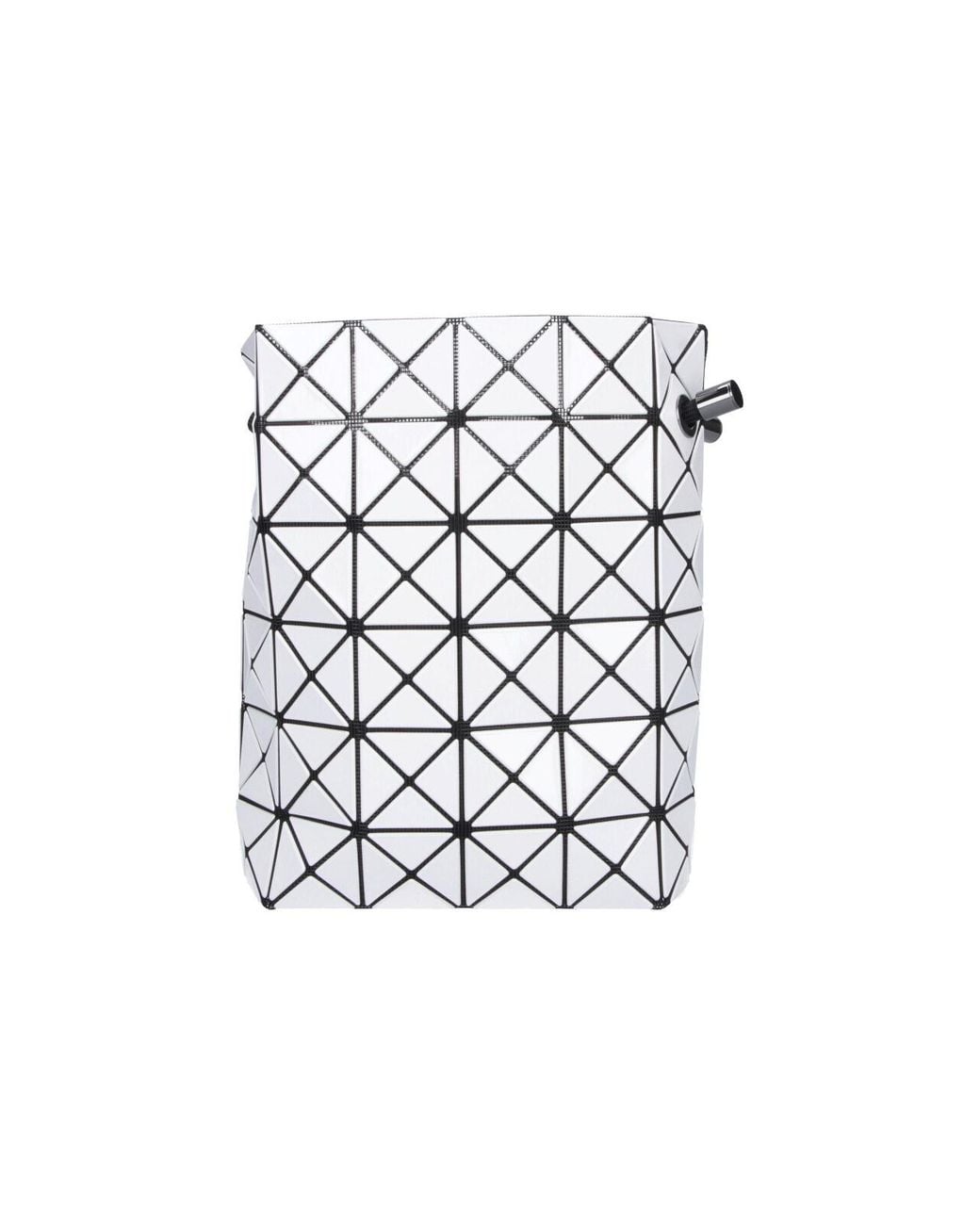 Issey Miyake White Shoulder Bag "Wing"