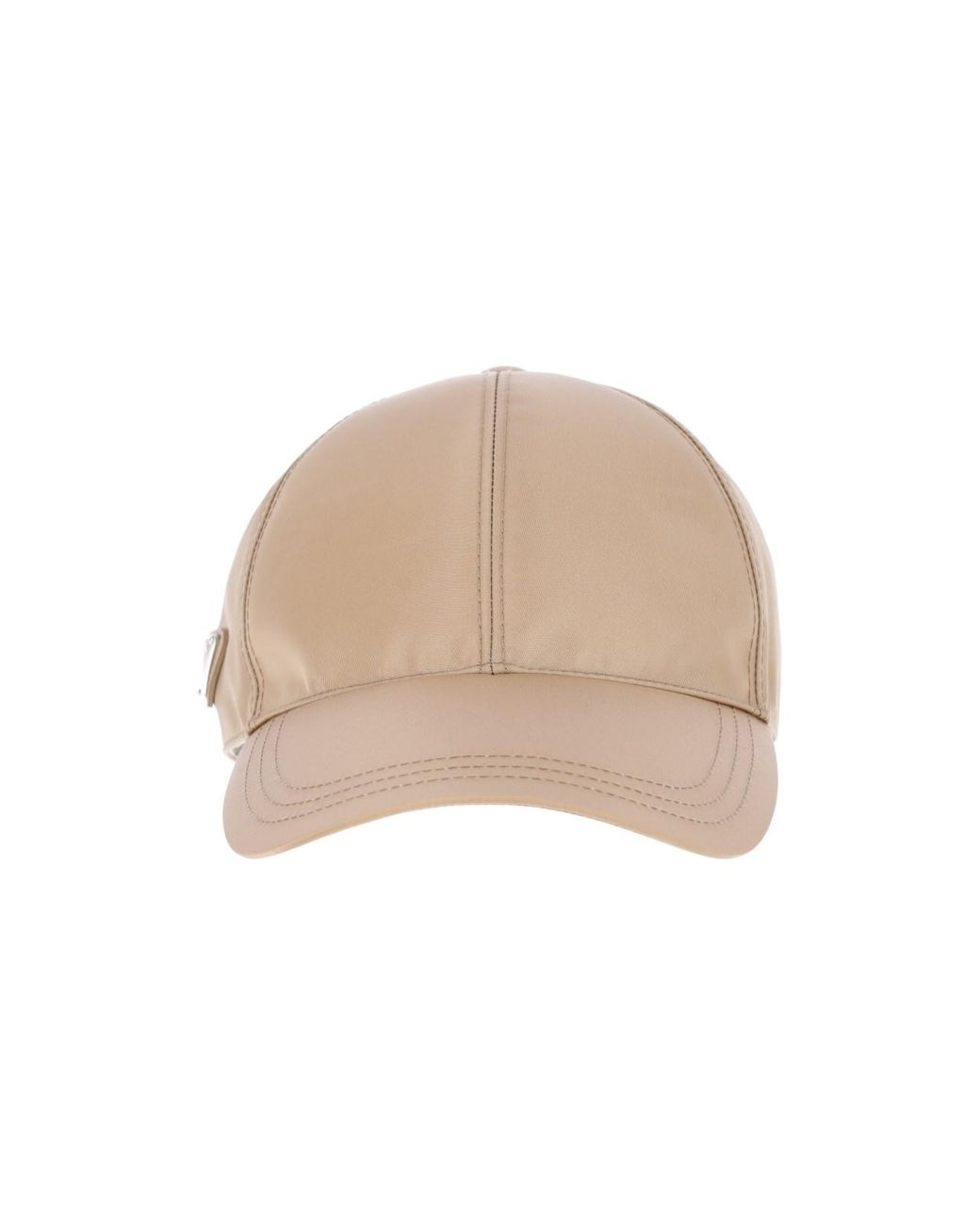Prada Natural Baseball Cap Logo for men