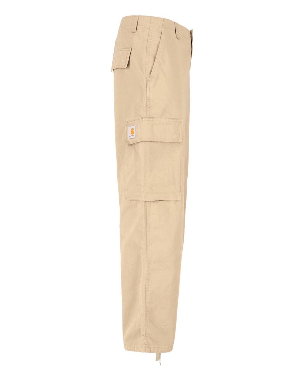 Carhartt Natural Trousers Cotton for men