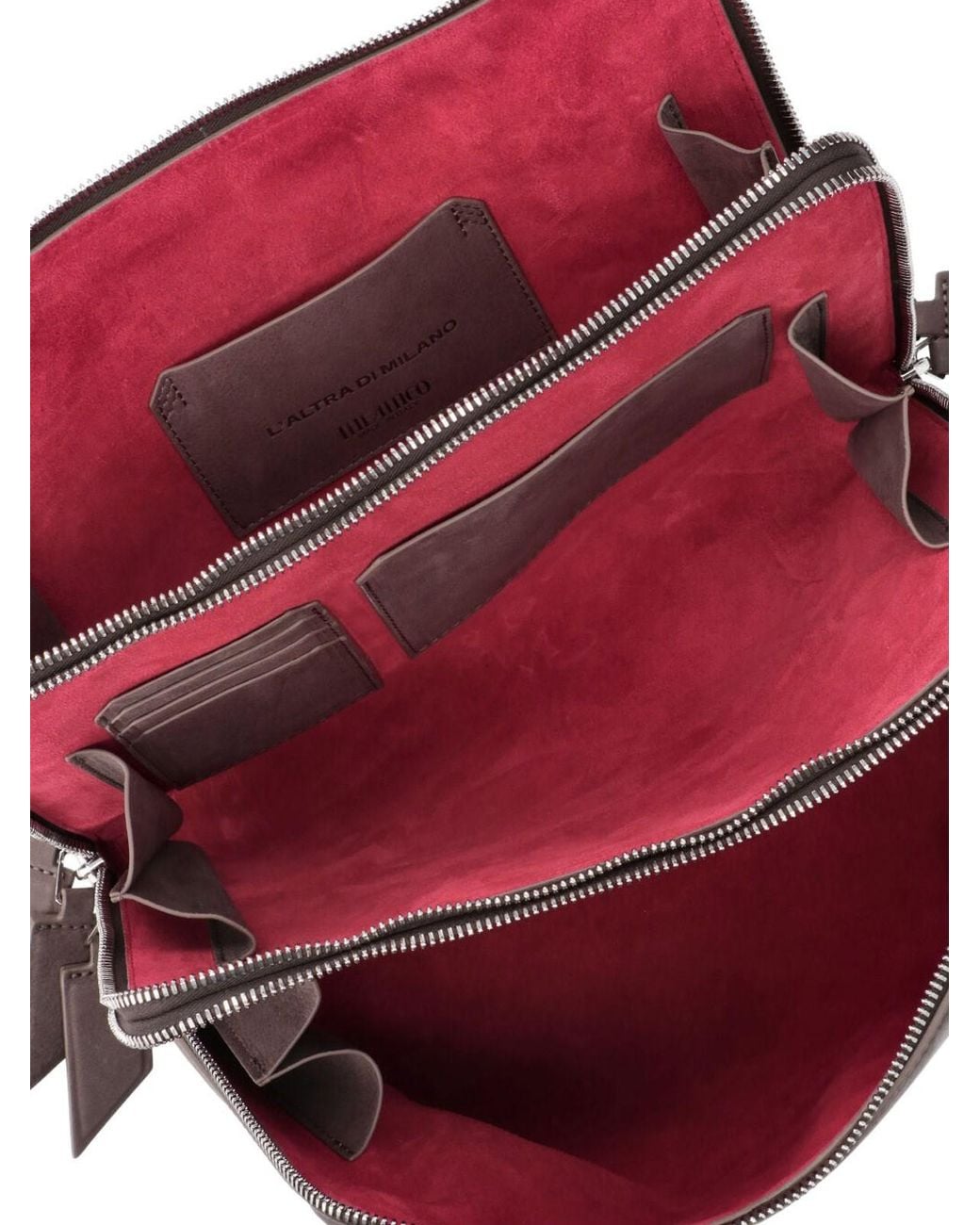 The Attico Brown Shoulder Bag “L'Altra Di Milano”