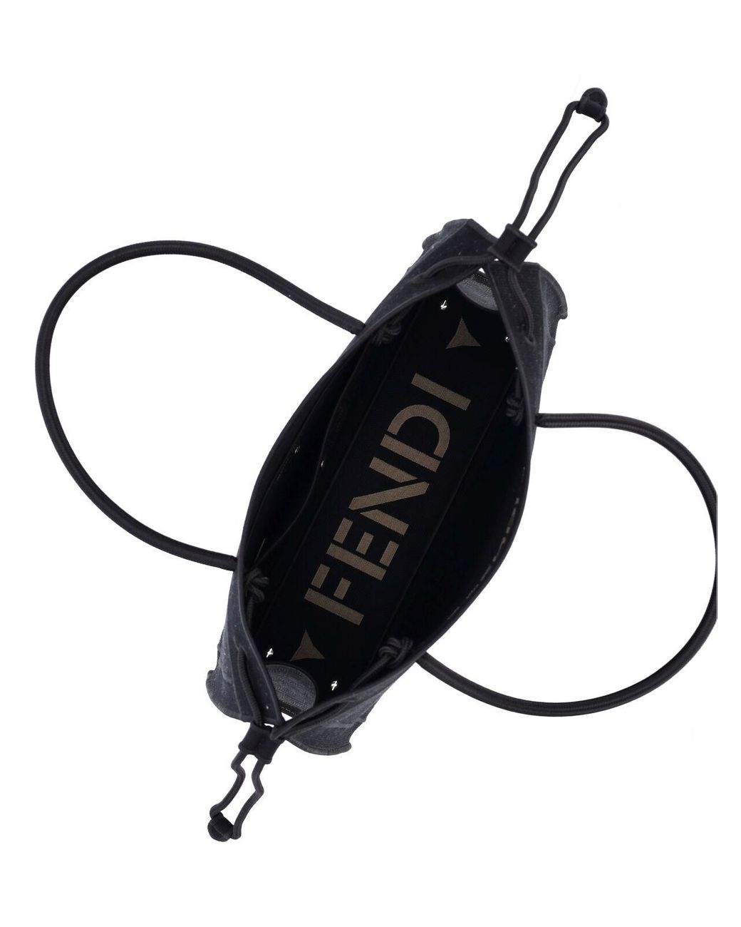 Fendi Black Large Tote Bag "Magic"