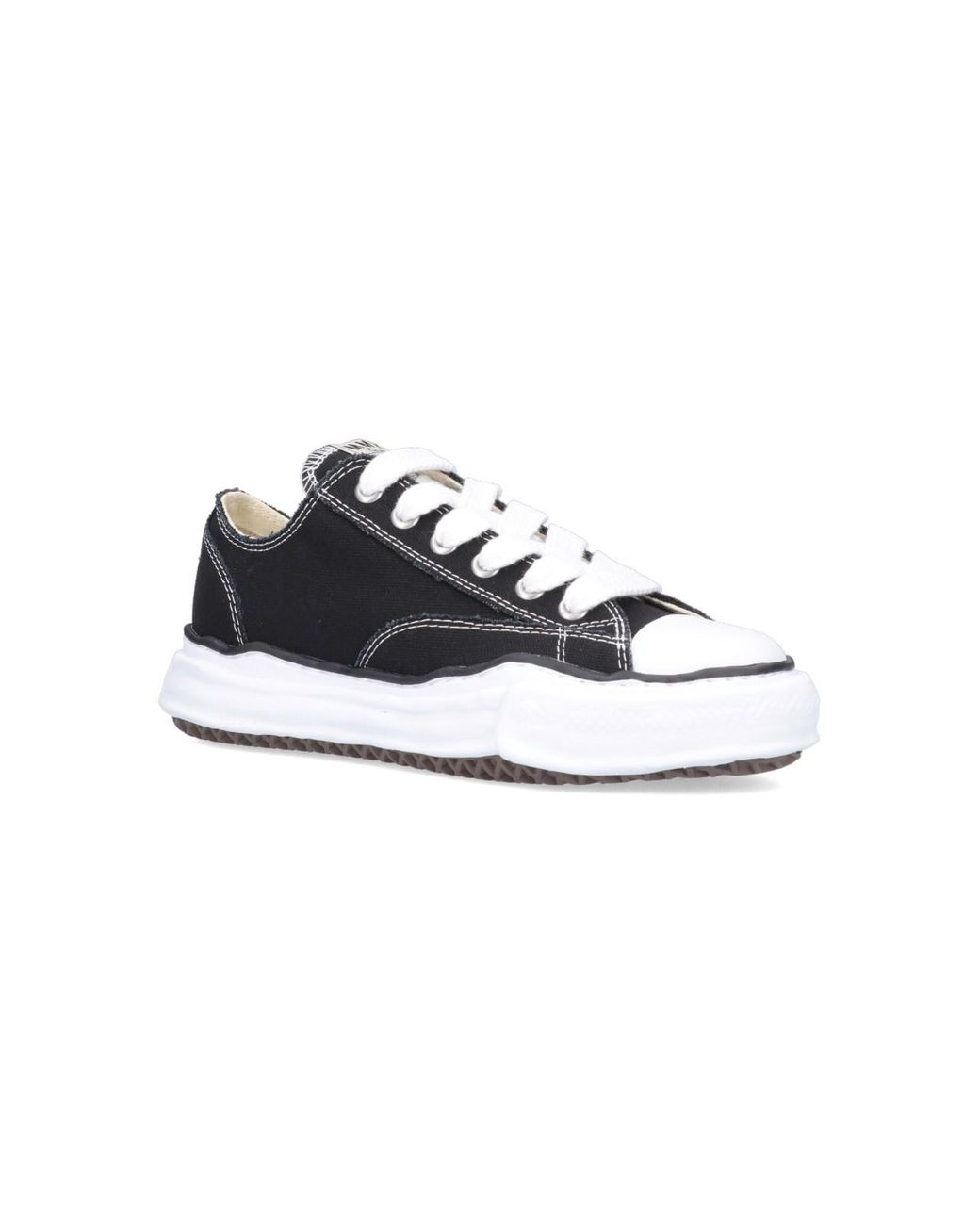 Maison Mihara Yasuhiro Black 'Original Sole' Sneakers