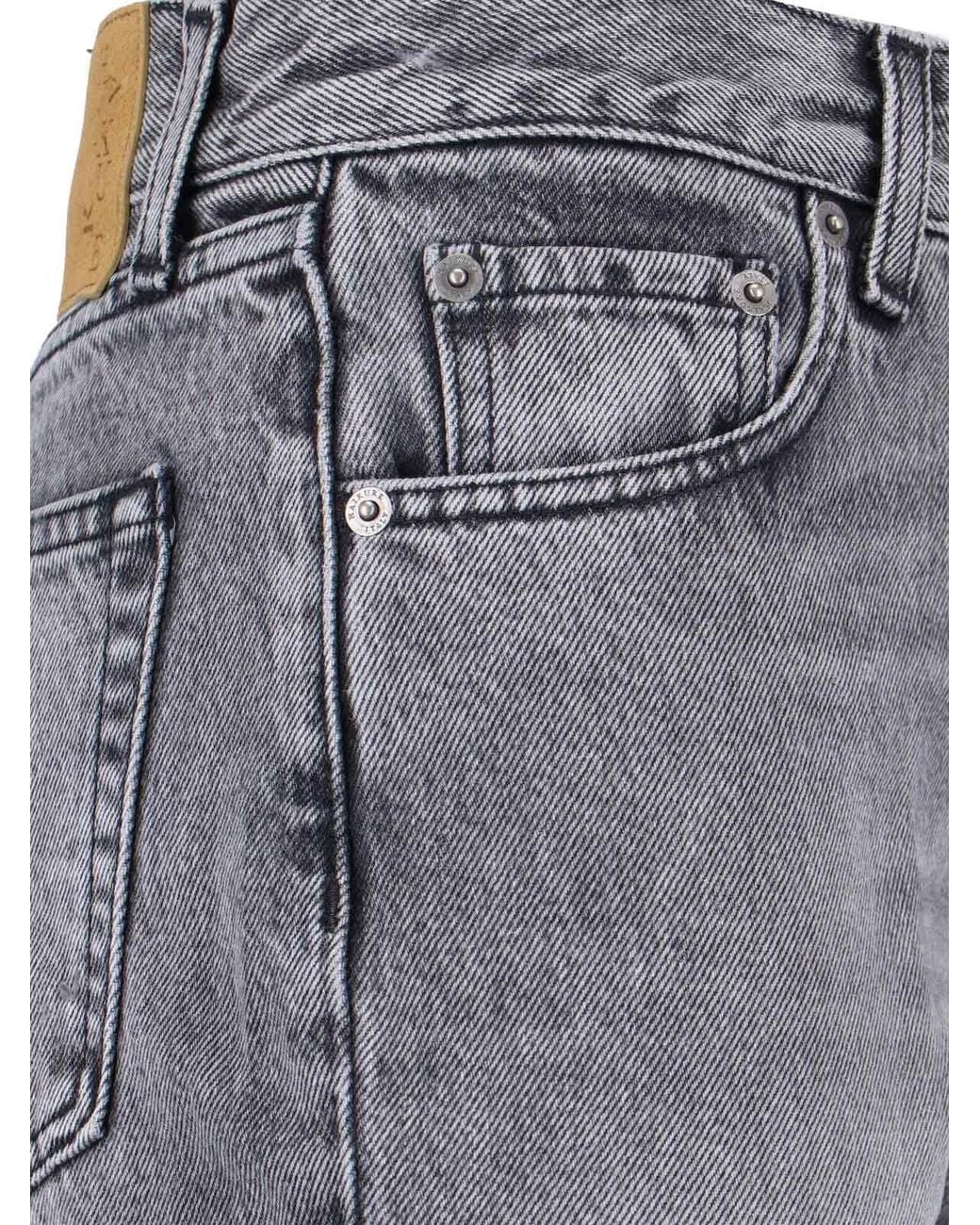 Haikure Gray 'Flora' Bootcut Jeans