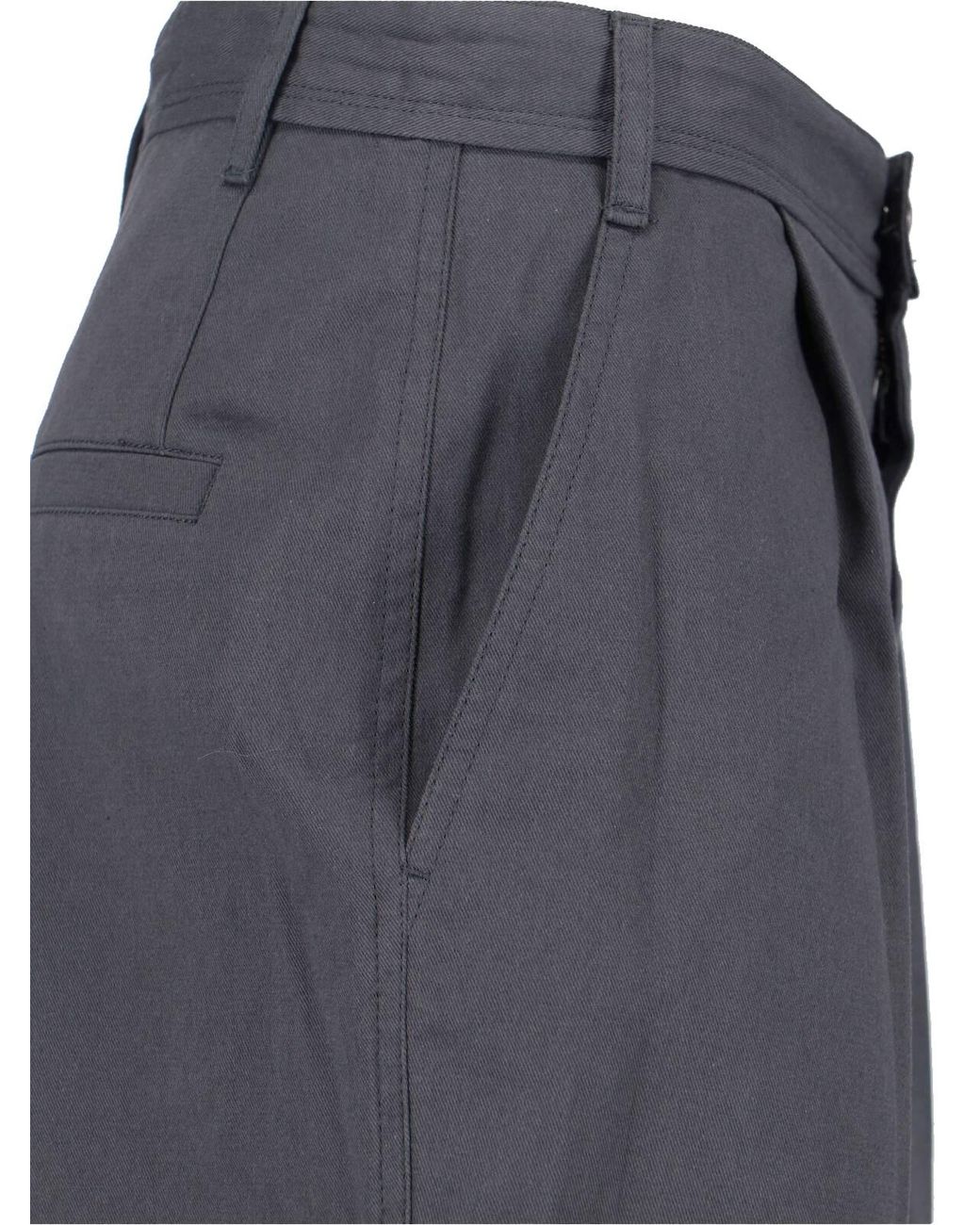Low Classic Blue Tailored Trousers