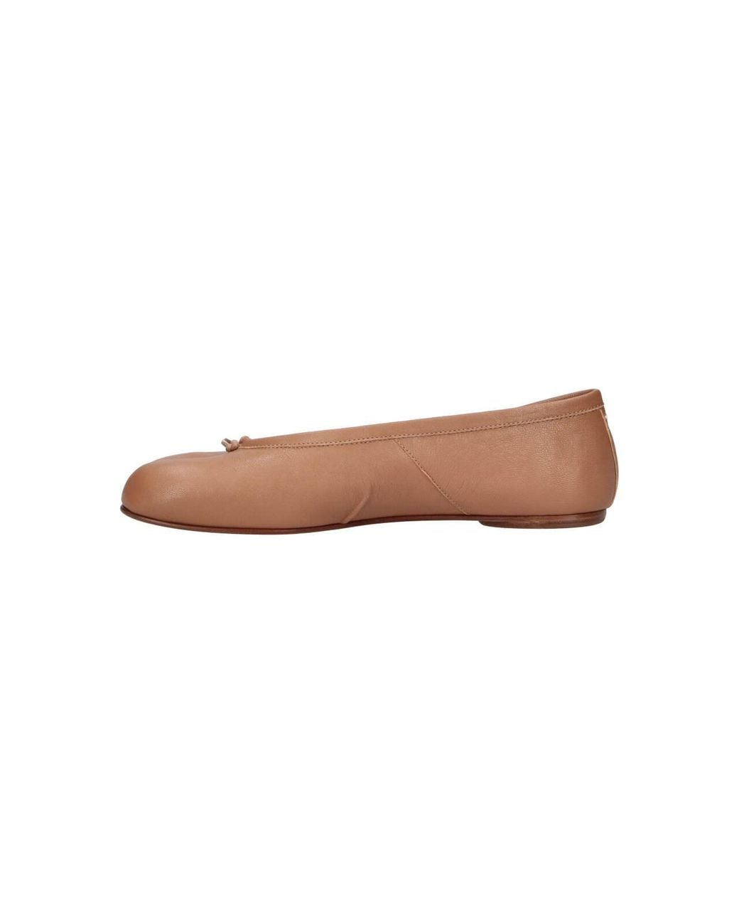 Maison Margiela White Ballet Flats "Tabi"