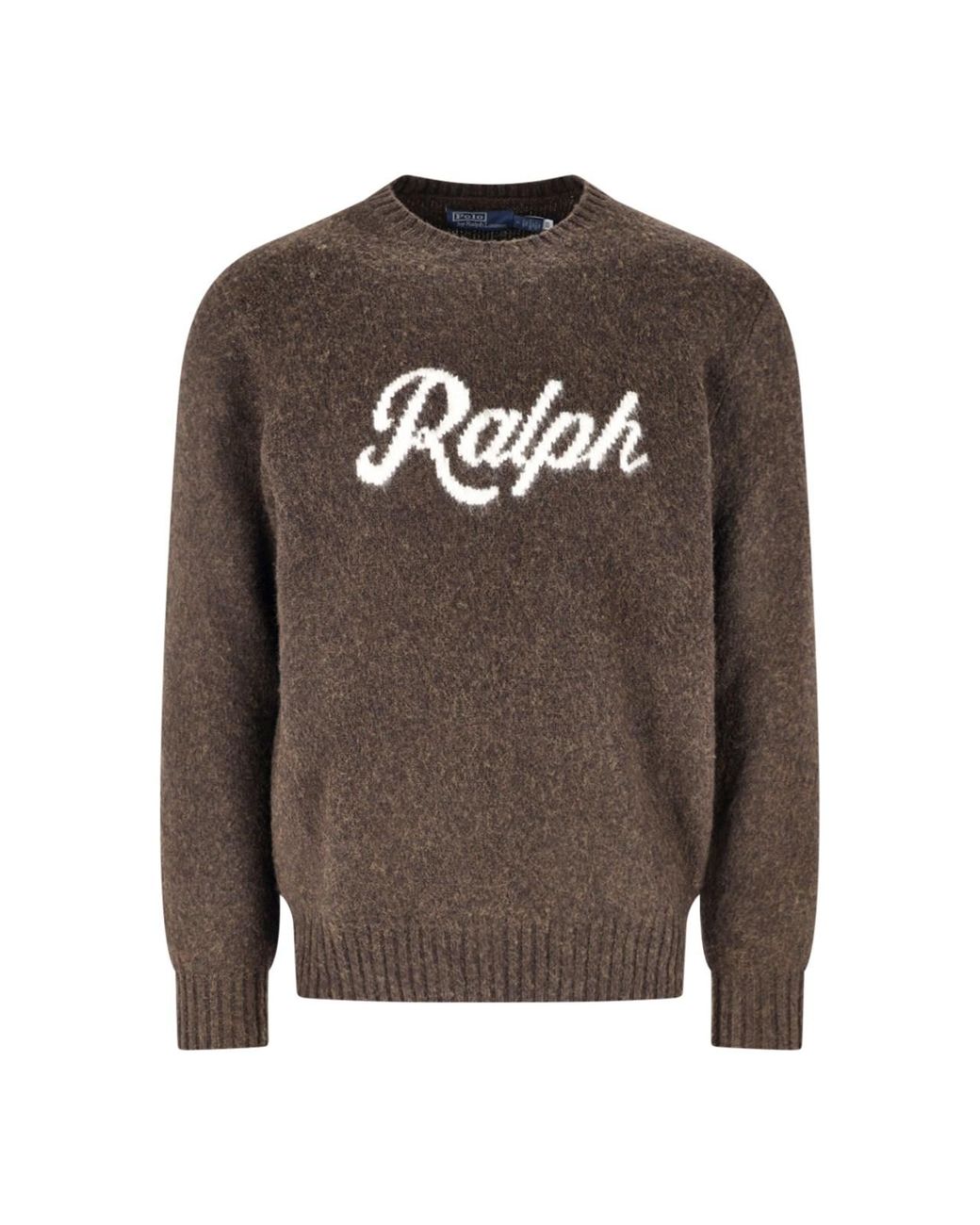 Polo Ralph Lauren Gray Graphic Crewneck Sweater for men