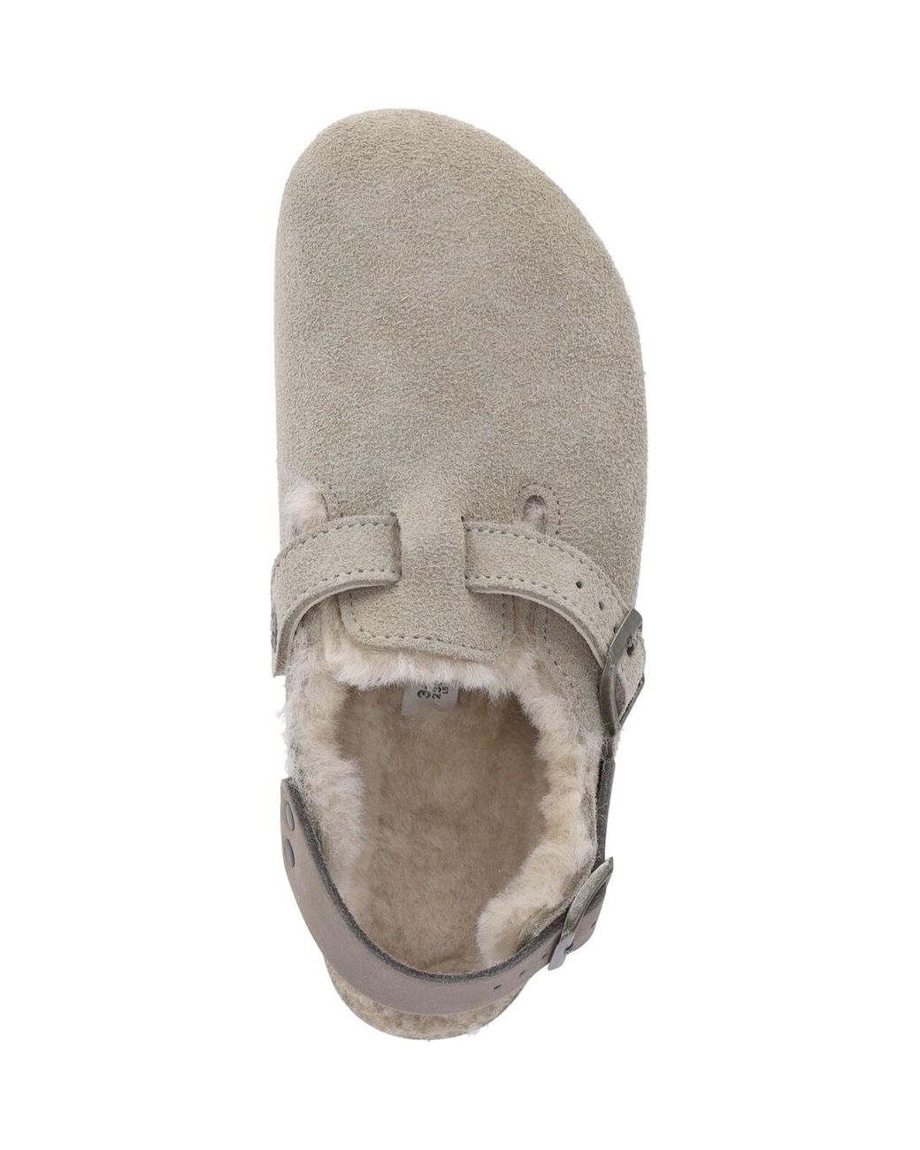 Birkenstock White Sandals Suede Leather