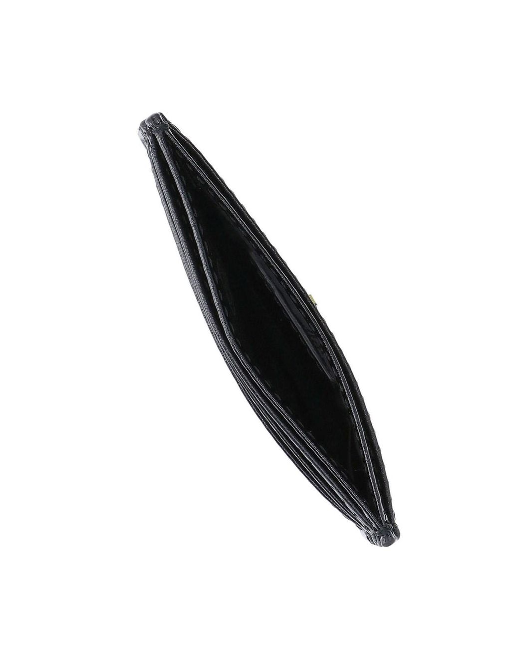 Vivienne Westwood Black Leather Card Holder Wallet