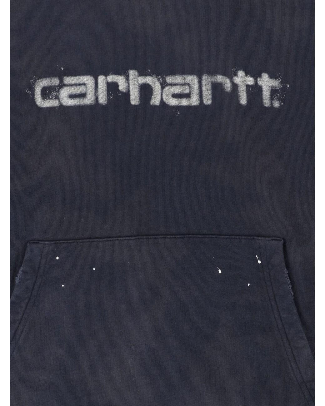 Carhartt Blue Sweatshirt "S/S Painter" for men
