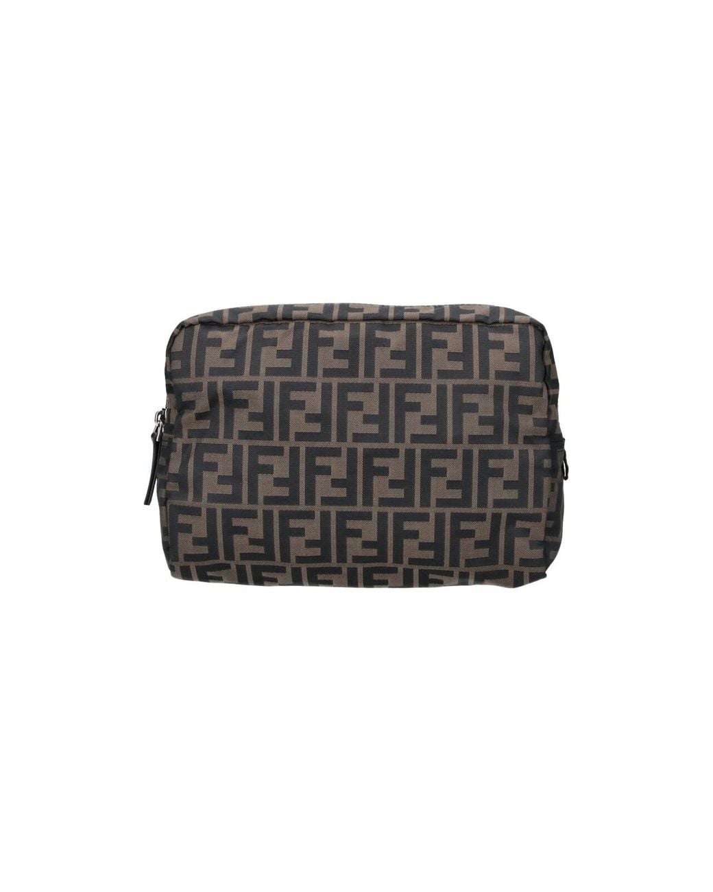 Fendi Black Pouch Logo for men