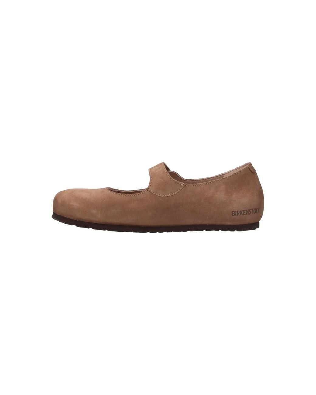 Birkenstock Brown Mary Jane Flat Shoe