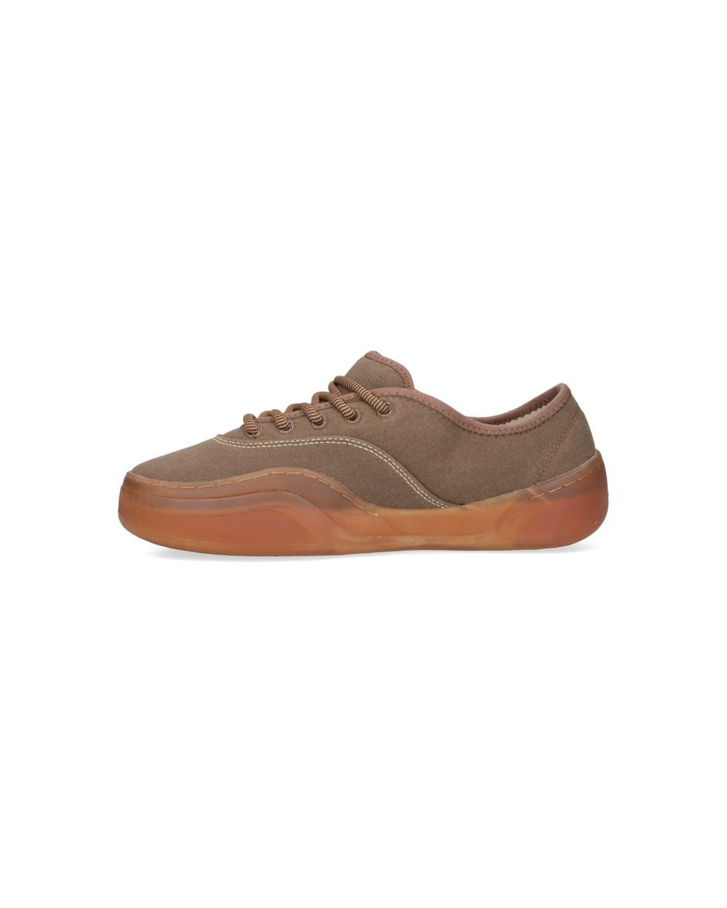 ERL Brown Camino Low Skate Sneakers for men