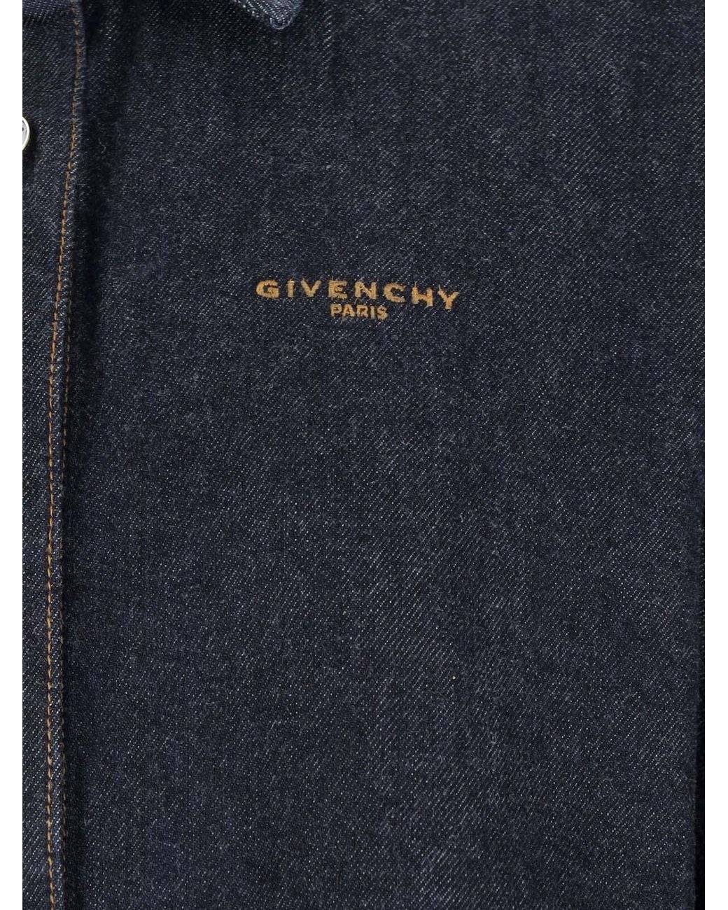 Givenchy Blue Shirts Cotton