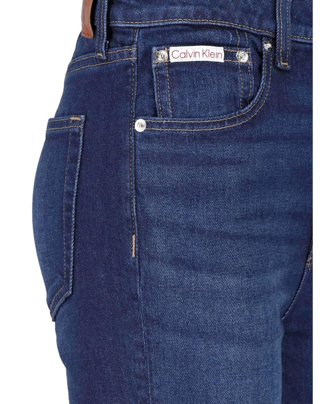Calvin Klein Blue Bootcut Jeans