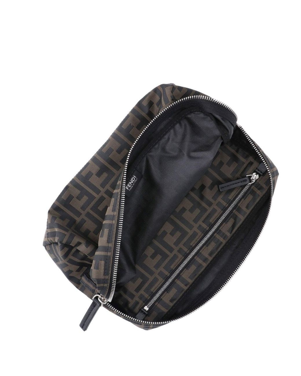 Fendi Black Pouch Logo for men