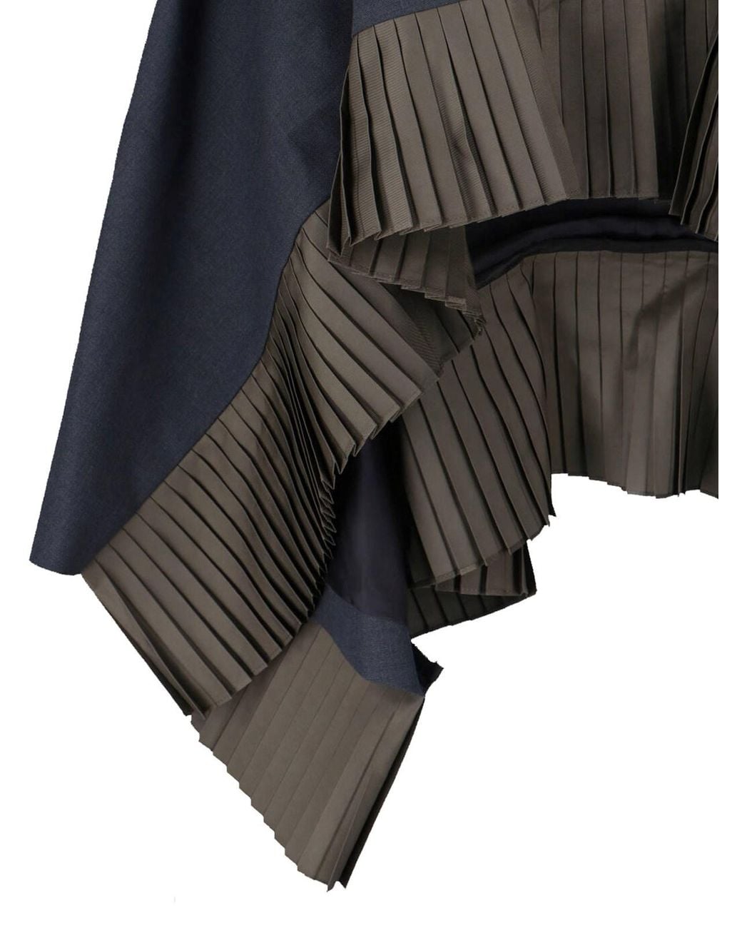 Sacai Blue Skirts Polyester